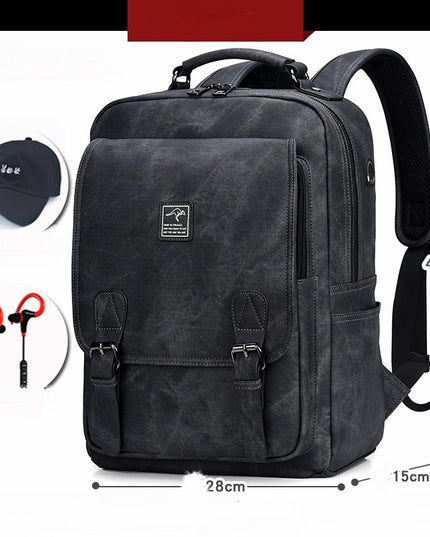 Casual Large-capacity Computer Bag Backpack Travel Backpack