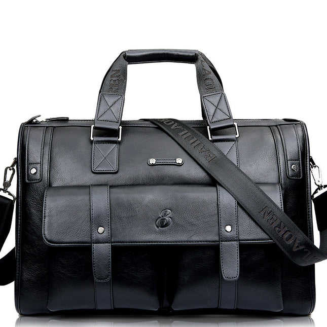 Men’s Business Travel Bag | Large Capacity Handbag, 16-Inch Laptop Compatible