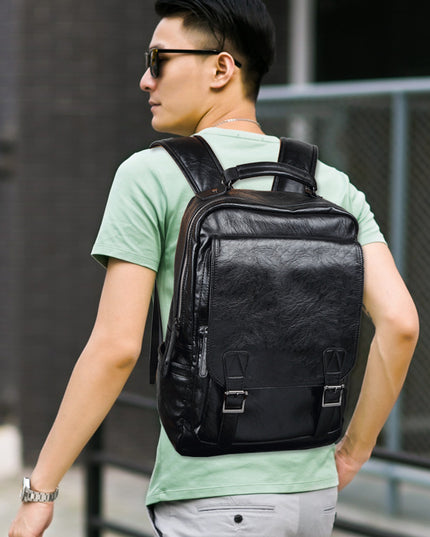 Student Travel Buckle PU Leather Bag Manufacturer