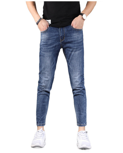 Jeans Summer All Match Stretch Casual Men's Pants