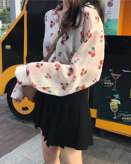 Blouses Women Ulzzang Summer Spring New College Fresh
