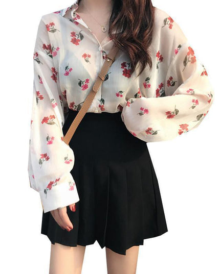 Blouses Women Ulzzang Summer Spring New College Fresh