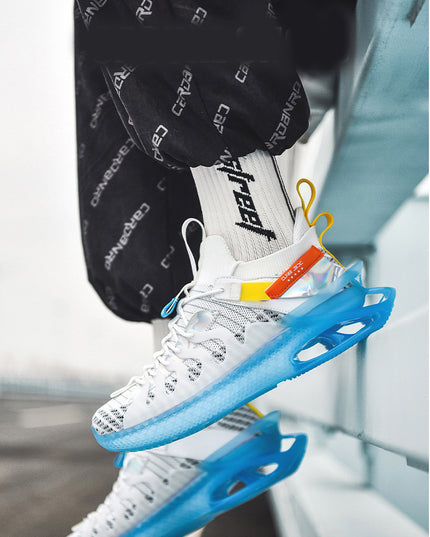 Sports Shoes Men's Summer Breathable Plus Size Running Men's Casual Korean Style Old Shoes Trend
