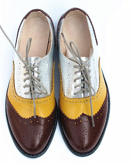 British Style Shoes Oxford Shoes Brock Women's Shoes Flat Shoes