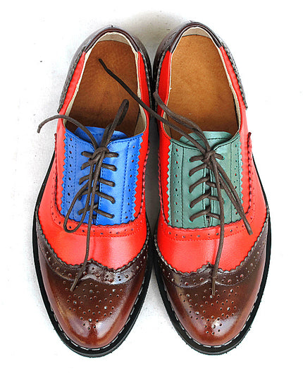 British Style Shoes Oxford Shoes Brock Women's Shoes Flat Shoes