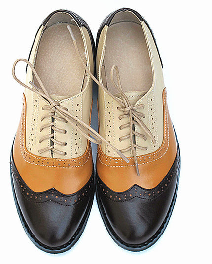British Style Shoes Oxford Shoes Brock Women's Shoes Flat Shoes