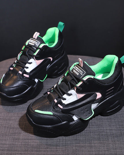 Daddy Shoes Female Spring New All-Match Casual White Sports Shoes Net Red Korean Women'S Shoes