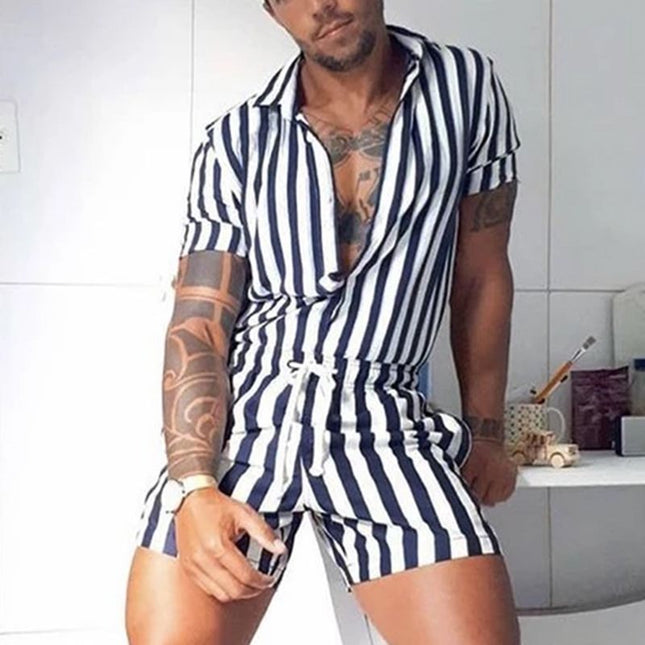 Lapel Sexy Jumpsuit Casual Sports Jumpsuit