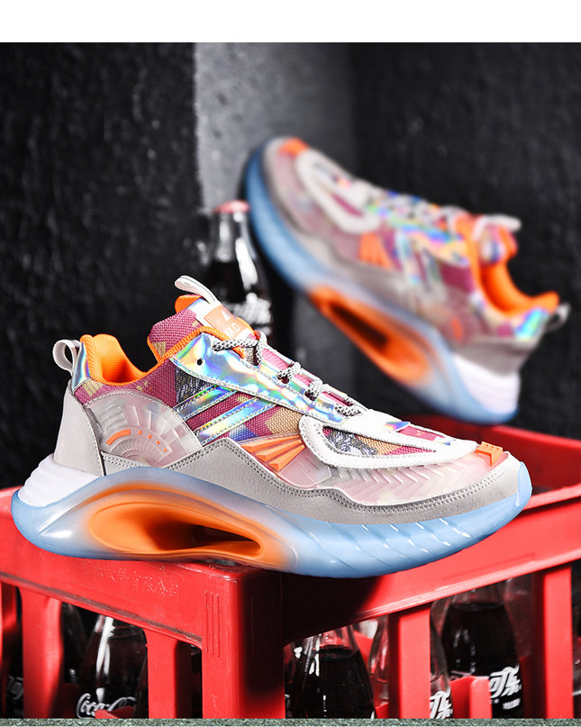 Student Sneakers Men's Basketball Low-Top Men's Sports And Leisure Shoes Men's Korean Version Of The Trend Of All-Match Youth Running Shoes