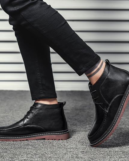 British Trend All-match Casual Leather Shoes
