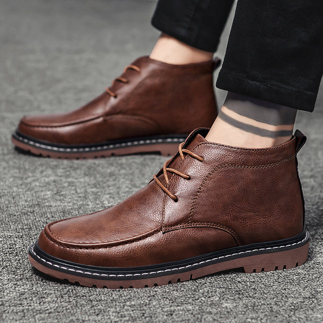 British Trend All-match Casual Leather Shoes