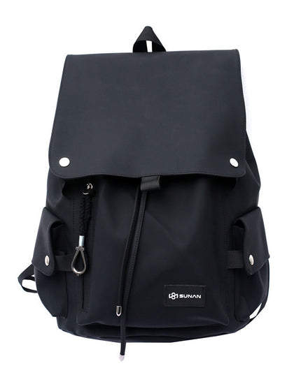 Ins Backpack Locomotive Large-Capacity School Bags Large-Cover Student Schoolbag