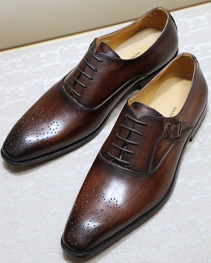 Business Oxford Shoes Formal Dress High-End Casual Shoes Men's Shoes