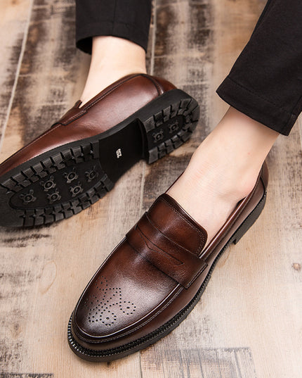 Men'S Shoes Men'S Casual Shoes Leather Shoes Large Size
