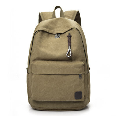 Stylish College Student  Travels In a Large Capacity Rucksack