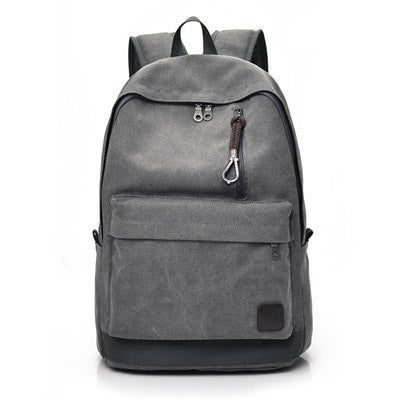 Stylish College Student  Travels In a Large Capacity Rucksack