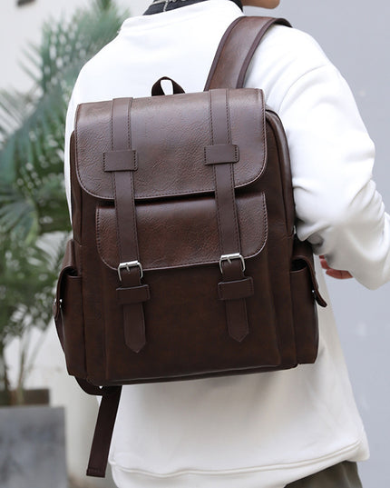 Pu Soft Noodle Large-Capacity Student Bag