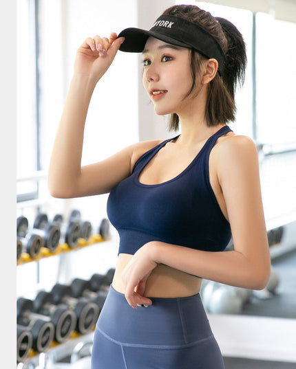 Sports Bra Underwear Seamless Hollow Beauty Back Shaping Sports Bra