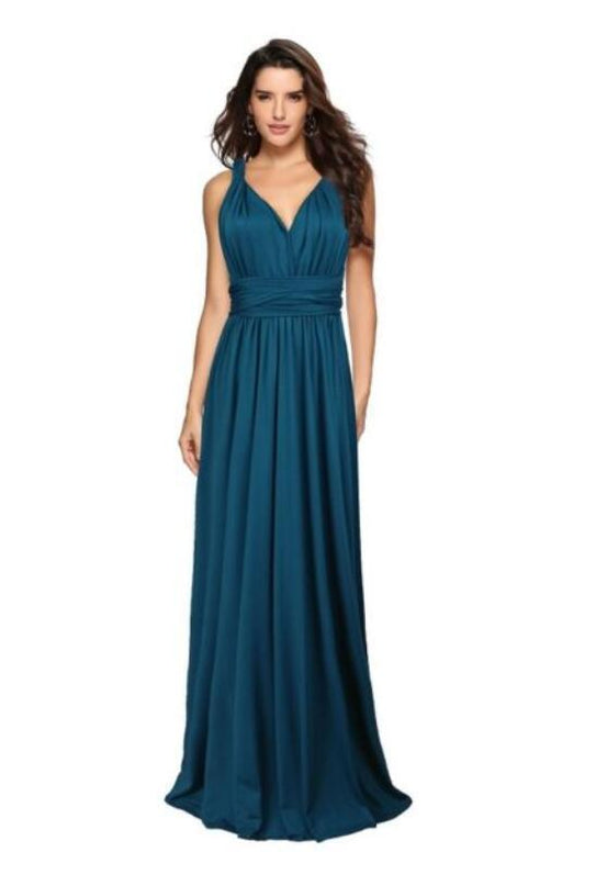 Women's Sexy Long Party Dress Club Floor-Length Summer Backless Bandage Maxi Dress Multiway Bridesmaids Boho Women Dress Vestidos