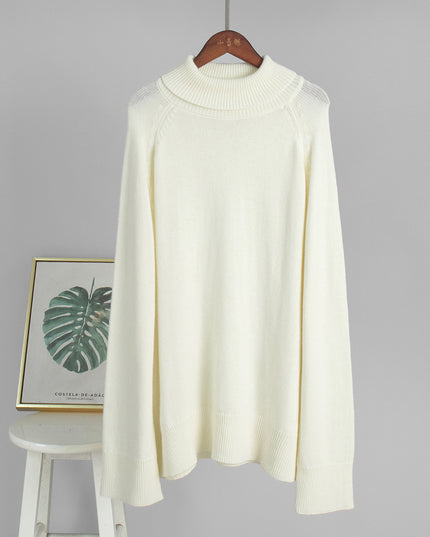 New Loose Pullover Thermal Knitting Sweater For Women