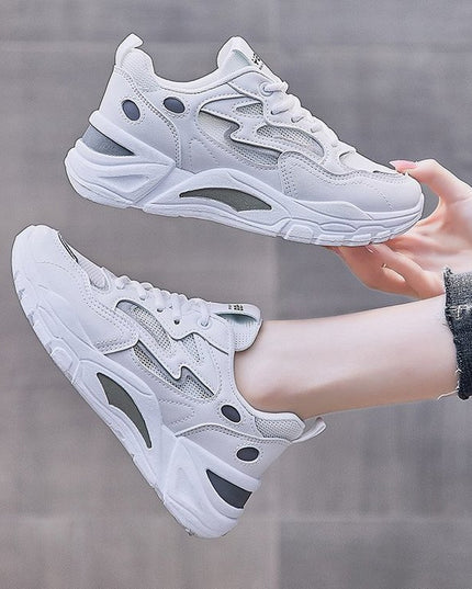 Daddy Shoes All-match Casual White Sports Women's Shoes