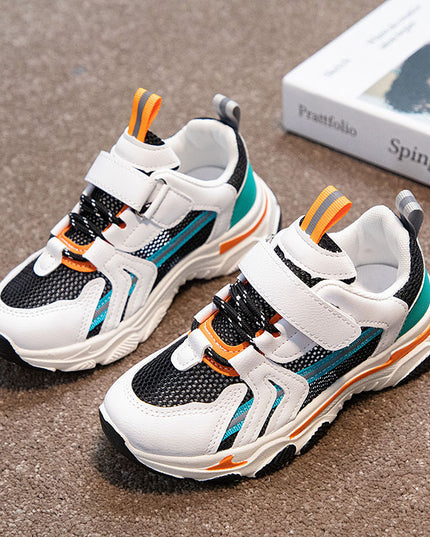 Boys' Sports Shoes Spring And Autumn New Mesh Breathable Boys Soft Bottom Children's Children's Casual Net Shoes