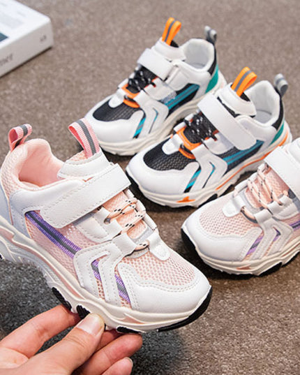 Boys' Sports Shoes Spring And Autumn New Mesh Breathable Boys Soft Bottom Children's Children's Casual Net Shoes
