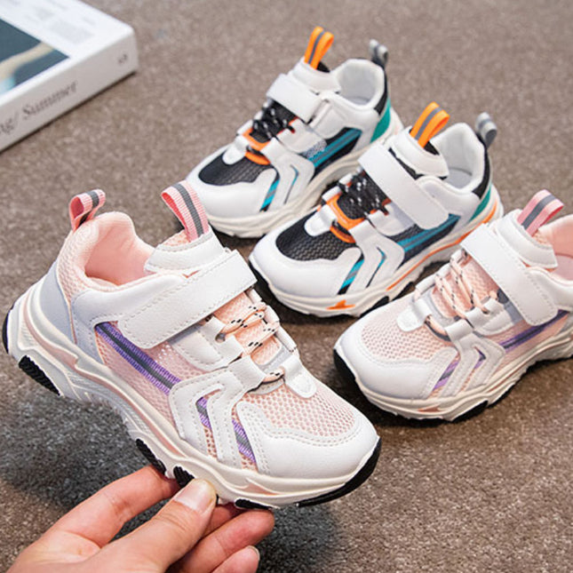 Boys' Sports Shoes Spring And Autumn New Mesh Breathable Boys Soft Bottom Children's Children's Casual Net Shoes