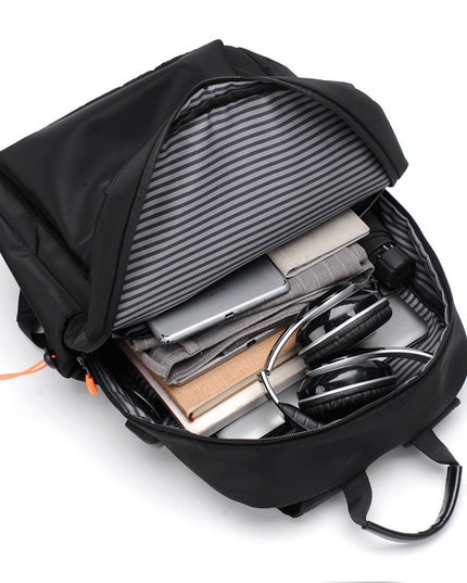 Student Schoolbag Water Repellent Oxford Cloth Casual Backpack Men And Women Computer Backpack