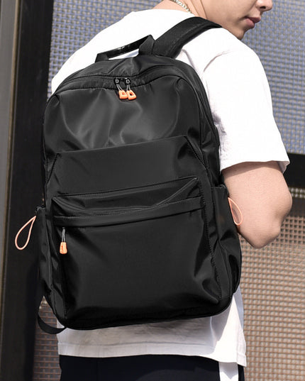 Student Schoolbag Water Repellent Oxford Cloth Casual Backpack Men And Women Computer Backpack