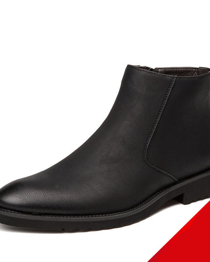 Korean retro short boots