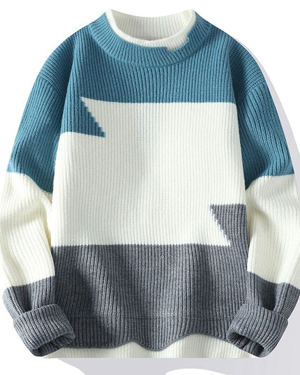 Round Neck Trend Hong Kong Style Fashion Loose Sweater