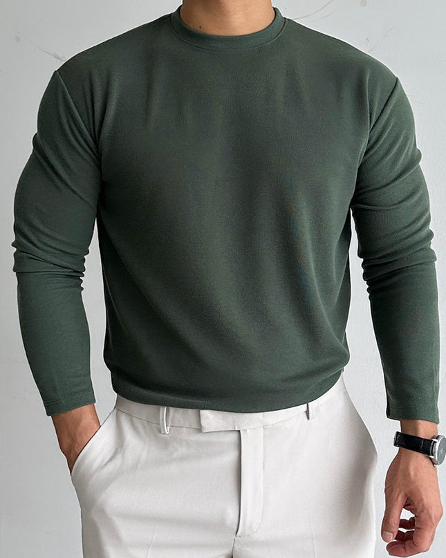 Autumn And Winter Dralon Thickened Men's Undershirt