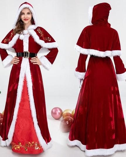 Christmas Ball Performance Costume Luxury Women's Clothing