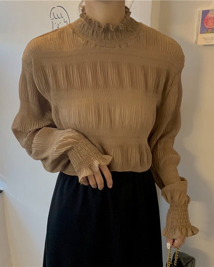 Niche Loose Collar Shirt