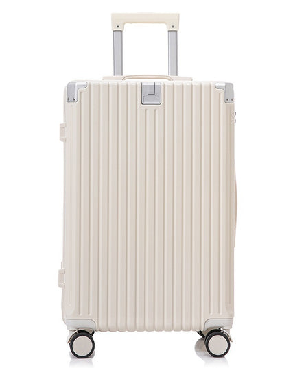 Luggage Women's Luggage Internet Men's Password Trolley Case Genuine Leather