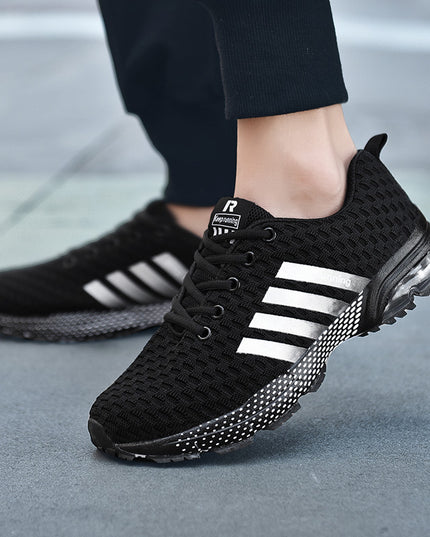 Best selling couple sports shoes breathable mesh outdoor men and women running shoes sports shoes fitness jogging shoes men