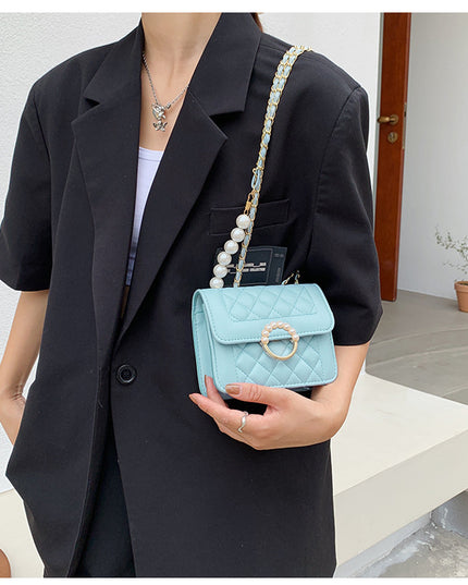 Diamond Chain Shoulder Crossbody Bag