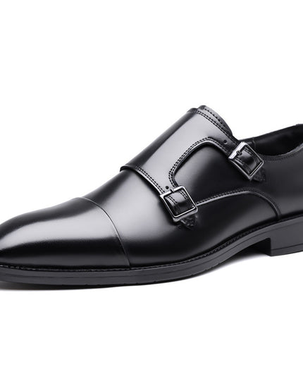 Leather Shoes Men's Business Shoes Oxford