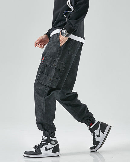 Men's Denim Trendy Trousers Trendy Fashion