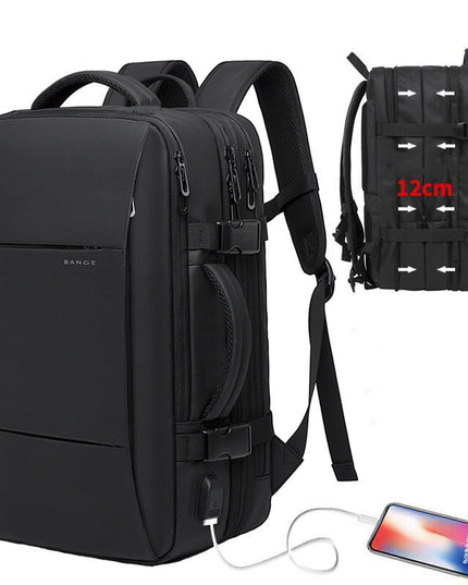Foldable Large Capacity Business Backpack Men's Travel Bag Waterproof Backpack