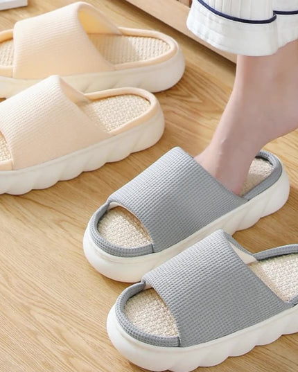 Men And Women Indoor Home Four Seasons Household Slippers
