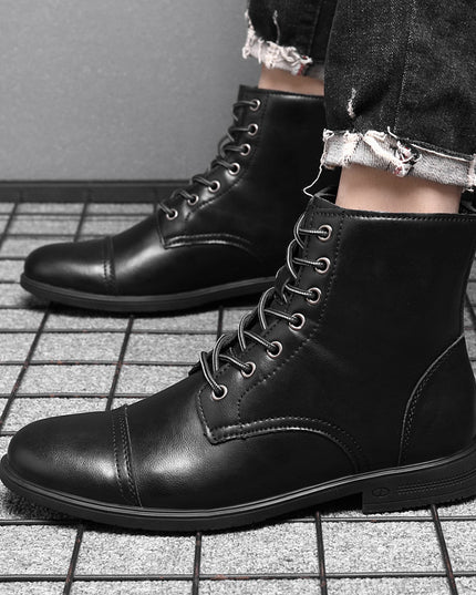 High-top British Casual Men's Shoes
