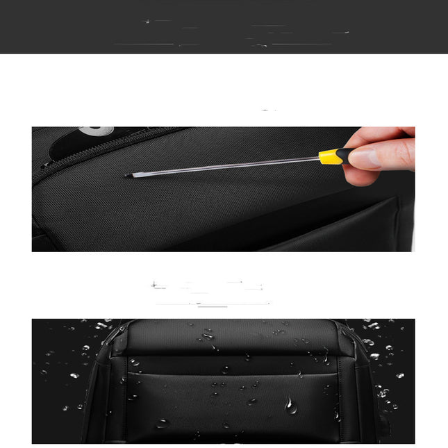 Large Capacity Men's Bag Can Store 17-Inch Computer Bag