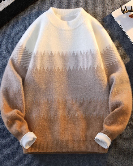 Fashion Warm Keeping Thick Casual Loose Pullover