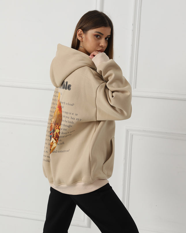 Women's Fashionable Casual Printed Long Sleeved Sweatshirt