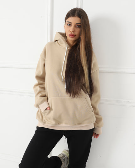 Women's Fashionable Casual Printed Long Sleeved Sweatshirt