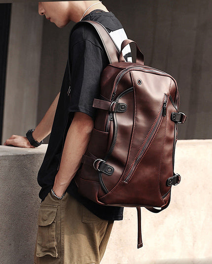Crazy Horse Leather Backpack