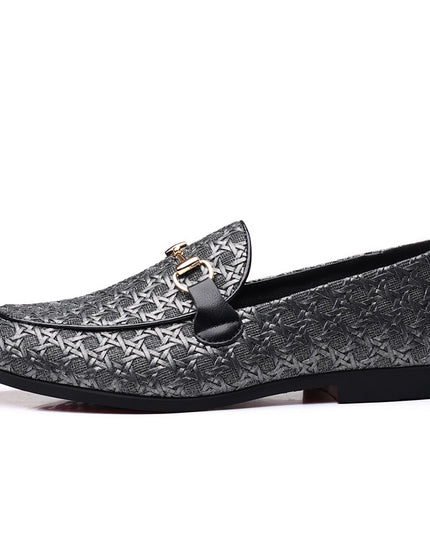 Low collar foot business casual leather shoes