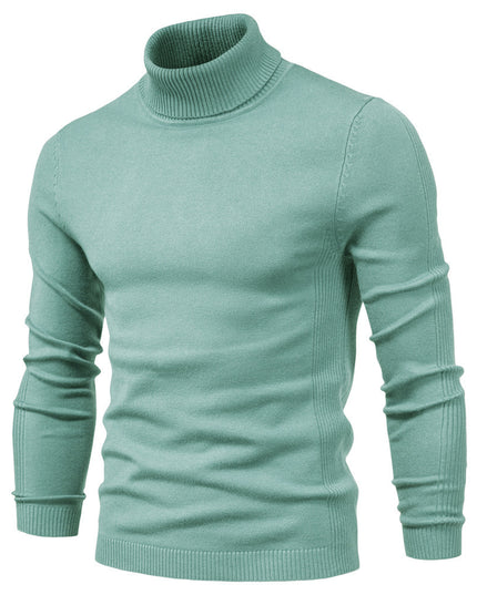 Men's Solid Color Pullover Sweater